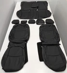 For Toyota RAV-4 Xle Limited 2019-2025 Black Leather Seat Covers KR434. Fixed Price $699.00.