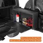 Steel Foldable Tailgate Table Storage Lock Box W/ Key Fit 15-18 Jeep Wrangler Jk. Fixed Price $108.99.