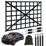 Cargo Net For Pickup Truck Bed, Heavy Duty 1100 Lbs Capacity, Adjustable Cam .... Fixed Price $77.37.
