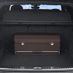 Trunk Organizer Collapsible Durable Cargo Storage Box With Lid Handle. Fixed Price $81.99.
