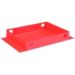Weather Guard 615 19.25" X 14" 3" Red Armor Tuf Powder Coat Steel Divider Tray. Fixed Price $125.58.
