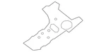 Genuine Nissan Package Tray Bracket G9429-3TAMA. Fixed Price $57.10.