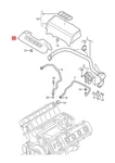 Genuine Audi A6 Avant S6 Quattro A8 S8 4E2 4E8 4F2 4F5 Cover 07L103925A. Fixed Price $78.14.