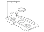 Genuine Gm Tuxedo Blue Rear Window Panel Trim 15146658. Fixed Price $31.45.