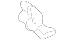 Genuine Honda Hook Assembly Cargo Net *G49L* (light Fern Green) 84618-S0X-A00ZA. Fixed Price $30.84.