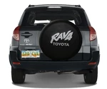 Sparecover Toyota RAV4 Tire 29 Inch Black Vinyl Silver Logo 1996-2020 Usa. Fixed Price $79.00.