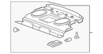 Genuine Gm Lower Cover 90921264. Fixed Price $67.69.