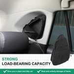 Black Rear Trunk Window Side Storage Bag Tray Organizer For Toyota RAV4 2020+ Us. Fixed Price $59.99.
