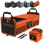 Sugarfox 95L Car Trunk Organizer & Storage With 26L Ice Pack, Waterproof Foldabl. Fixed Price $77.66.