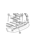 Genuine Mopar Cargo Net 5028628AA. Fixed Price $10.11.