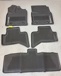 Lexus LX600 2022-2024 5PCS Black All Weather Liners With 3RD Row PT206-60220-02. Fixed Price $215.00.