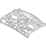 Genuine Ford Pkg Tray Panel DG1Z-5446506-A. Fixed Price $236.16.