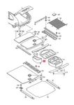Genuine Vw Touareg Stowage Box 7P6863220A. Fixed Price $9.00.