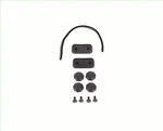 Genuine Volkswagen Cargo Divider Service Kit (atlas Upper) 3CN-017-737. Fixed Price $43.23.
