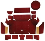 1967-68 Mustang Coupe Loop Trunk Carpet Set With Boards Maroon. Fixed Price $302.99.