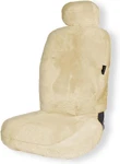 Zonetech Sheepskin Seat Covers Fuzzy Car Tan Australian Merino Wool. Fixed Price $66.99.