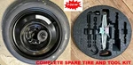 New - 24 Honda Civic 16" Spare Tire + Jack Wheel Wrench Bar Foam Nut Oem. Fixed Price $249.00.