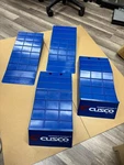 Cusco Low Down Slope 2PCS Separate Type Blue (l&r Set). Fixed Price $99.75.