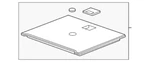 Gm Oem 10-17 Equinox,terrain Rear Body Floor Interior Trim-spare Cover 23477146. Fixed Price $291.29.
