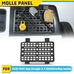 Rear Window Molle Panel For 2018-2026 Jeep Wrangler Jl 4 Door Modular Storage Us. Fixed Price $134.99.