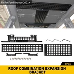 Top Roof Rack Storage Bars Hanging Panel Set Ford Bronco 2021-23 Accessories. Fixed Price $229.99.