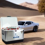 Yakimoto 54QT Stainless Steel Leak-proof Car Cooler Box ,rv Travel Ice Chest. Fixed Price $249.99.