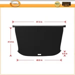 Tonneau Trunk Security Cargo Cover Shield Shade For Vw Atlas 2018 2019 2020-2024. Fixed Price $91.95.
