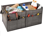 Trunk Organizer Foldable Storage Bag Portable Cargo Container With Handle. Fixed Price $26.49.