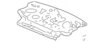Genuine Honda Shelf Rear Parcel 66500-SDN-A00ZZ. Fixed Price $126.29.