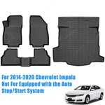 3D Floor Mats Liner+trunk Cargo Full Cover Tpe For 2014-2020 Chevy Impala. Fixed Price $129.19.