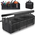 Large Trunk Organizer With Removable Cooler Bag-collapsible Multi Compartment.... Fixed Price $102.28.