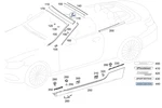 Genuine Mercedes-benz Net For Wind Deflector 238-779-00-00. Fixed Price $124.46.