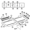 Genuine Mopar Cargo Area Carpet Molding 68080799AA. Fixed Price $8.05.