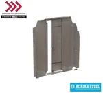 Adrian Steel PARFTH2, Composite Partition W/ Visibility, No-drill, Black,. Fixed Price $1743.95.