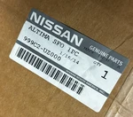 Nissan 999C2-UZ000 Altima Trunk Cargo Organizer Kit 999C2UZ000 Genuine Parts. Fixed Price $111.98.