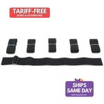 Racequip 705005RQP, Set Of 6 Black Nylon Strap Bar Bottom Mount Kit Performan. Fixed Price $78.41.