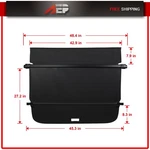 For Lexus RX350 2023 2024-2025 2.4L Cargo Cover Trunk Privacy Shade Retractable. Fixed Price $87.44.
