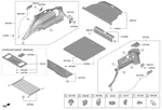 Genuine New Luggage Net Hook Assy Suits Kia EV6 Gt-line 2022-ONWARDS. Fixed Price $36.51.