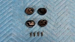 Oem Mercedes G500 Net Holder Bracket 4PC Set 2003. Fixed Price $60.00.