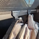 (QTY.2)UNIVERSAL Trunk Hooks For Bags With Mount Cargo Cover Organize Storage. Fixed Price $12.95.