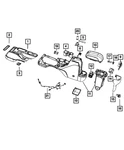Genuine Mopar Retainer Right Hand Drive 55057290AB. Fixed Price $9.11.