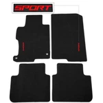 For 13-17 Honda Accord Sedan Floor Mats Front Rear Nylon Black Carpet W/ Sport. Fixed Price $64.99.