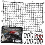 Analim Cargo Net For Pickup Truck Bed, 4' X 6' Stretches To 8' 12' Heavy. Fixed Price $30.16.
