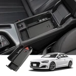Car Center Console Armrest Storage Box Tray For Audi A4/S4/S5/A5 2017-2023. Fixed Price $14.99.