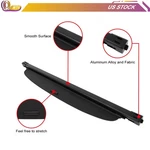 Cargo Cover For 2006-2010 Jeep Grand Cherokee 3.7L 4.7L 5.7L Rear Security Shade. Fixed Price $88.12.