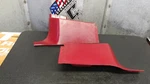 1987-1993 Ford Mustang Gt Hatchback Rear Quarter Map Pocket Set Red 87-93. Fixed Price $99.87.