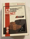 New Firestone Durable Cargo Net 12 Hooks Size: 70 Inches By 47 Adjustable. Fixed Price $12.99.
