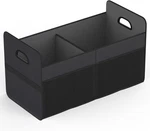 Car Trunk Organizer, Collapsible Small 2 Compartments, Black. Fixed Price $27.76.