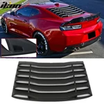 Fits 16-24 Chevrolet Camaro Rear Window Louver Sun Shade Cover Vent Matte Black. Fixed Price $99.99.