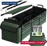 Snuopfy Car Trunk ORGANIZER,115L Heavy Duty Collapsible Storage, With Insu. Fixed Price $60.78.